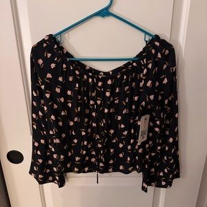 NWT Billabong Light It Up Boho Top Size M